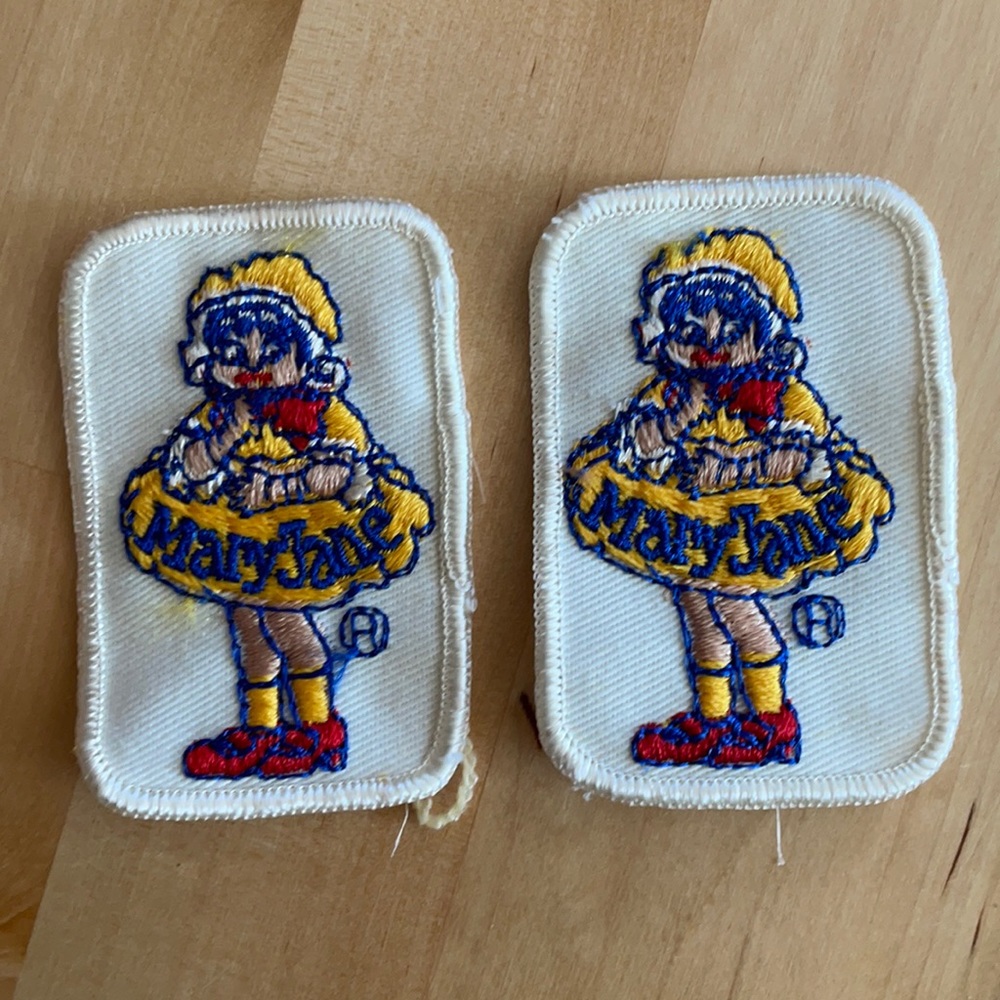 Vintage Mary Jane Taffy patches